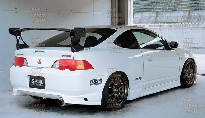 ings N-SPEC Rear Bumper FRP - Integra DC5 Type-R Zenki Model / Before Minor Change